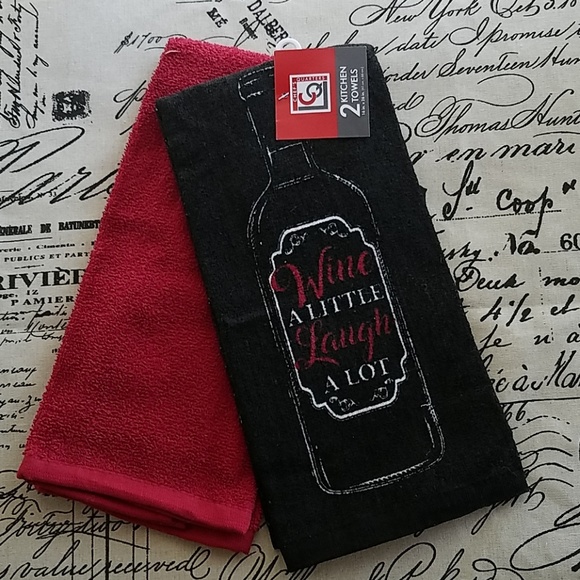 Set of 2 kitchen towels - Picture 1 of 4